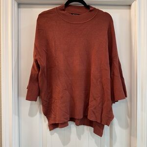 BLVD Warm Rust Sweater